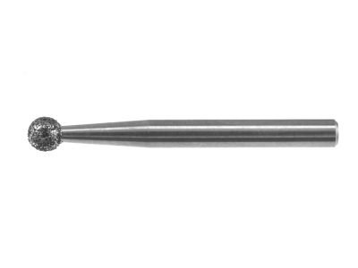 Aaron Ophthalmic Burr II, round 2.5mm diamond burr only, reusable, for use with 0010