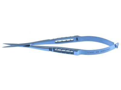 D&K Westcott stitch scissors, 4 1/2'',straight 20.0mm blades, sharp tips, flat handle, titanium