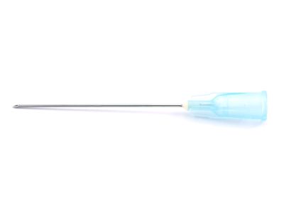 Atkinson retrobulbar anesthesia needle, 23 gauge x 1 1/2'',straight, packaged individually, sterile, disposable, box of 10