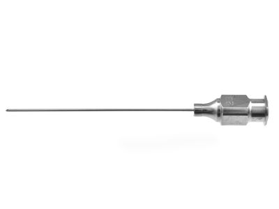 McIntyre inner cannula, 23 gauge, straight, 0.2mm side port opening, 46.0mm overall length excluding hub