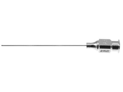 McIntyre inner cannula, 23 gauge, straight, 0.3mm side port opening, 46.0mm overall length excluding hub