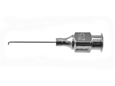 Chang hydrodissection cannula, 25 gauge, angled 90º, 1.25mm tip, 16.0mm overall length excluding hub