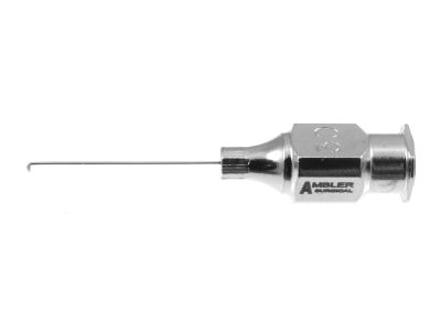 Chang hydrodissection cannula, 30 gauge, angled 90º, 1.25mm tip, 16.0mm overall length excluding hub
