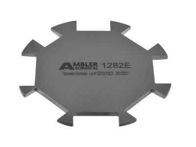 Stahl corneal caliper, measures 7.0mm, 10.0mm, 10.5mm, 11.0mm, 11.5mm, 12.0mm, 12.5mm and 13.0mm mimbus to limbus widths