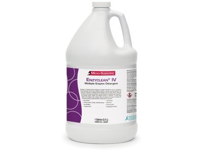 Enzyclean® IV multiple enzyme detergent, one gallon pour bottle, case of 4