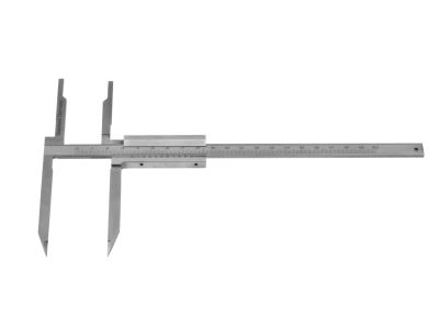 Tessier caliper, 10 1/4'', measures 0-200mm in 1.0mm increments