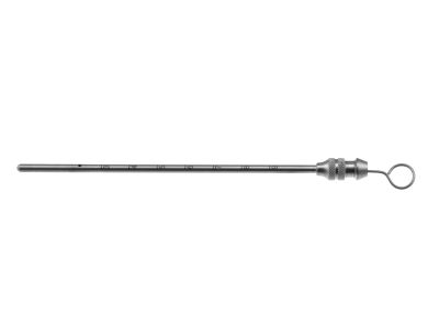 Adson cannula, 4'', straight, 9 French