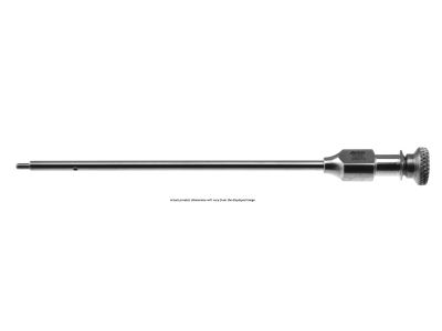 Cone biopsy cannula, 3 1/2'', straight, 15 gauge, working length 70.0mm