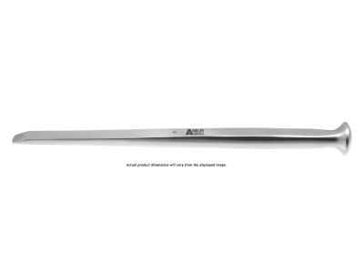 Alexander mastoid chisels, 7'',straight, 6.0mm wide edge, square handle