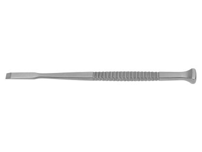 Hibbs chisel, 9'',straight, 18.0mm wide, hexagonal handle