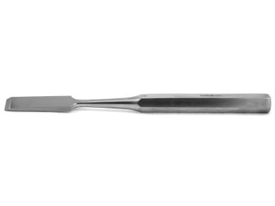 Hibbs chisel, 9'',straight, 22.0mm wide, hexagonal handle