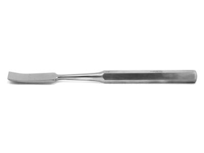 Hibbs chisel, 9'',curved, 22.0mm wide, hexagonal handle