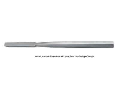 Jenkins nasal chisel, 5 3/4'',straight, 2.0mm wide, hexagonal handle