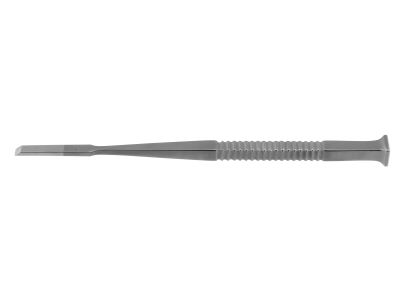 Read nasal chisel, 7'',straight, 5.0mm wide, flat handle