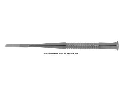 Read nasal chisel, 7'',straight, 6.0mm wide, flat handle