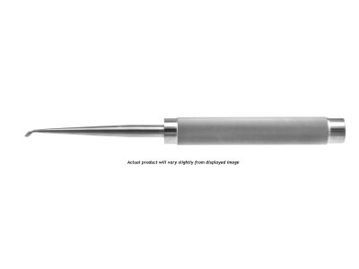Cobb spinal fusion curette, 11'',reverse angled, size #3 cup, round handle