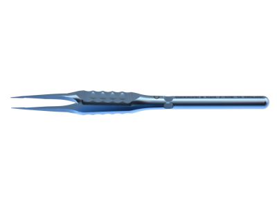D&K Pierse fixation forceps, 4 1/2'', straight shafts, 0.25 notched tips, 6.0mm tying platforms, flat ergonomical handle, titanium
