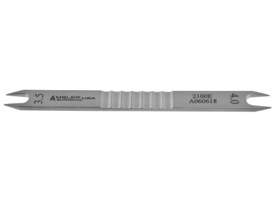 Braunstein fixed caliper, 2 3/4'', aphakic: 3.5mm, phakic: 4.0mm