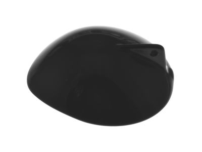 Ocular protective bilateral plastic eye shield, extra-small, 23.5mm x 21.5mm, with handle, impervious black color, not for use with laser procedures, autoclavable, sold individually
