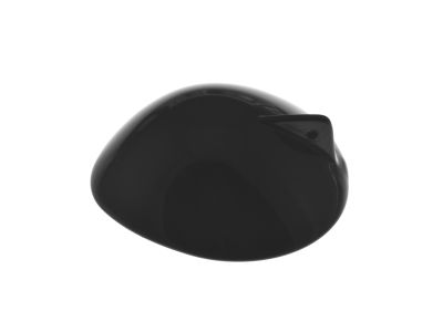 Ocular protective bilateral plastic eye shield, small, 26.0mm x 23.5mm, with handle, impervious black color, not for use with laser procedures, autoclavable, sold individually