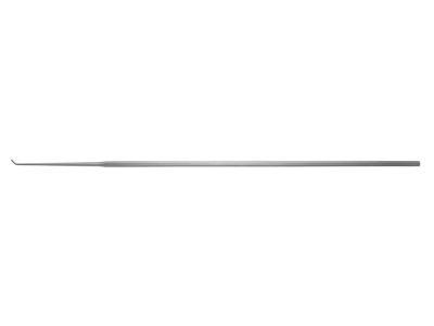 Nerve probe, 15'', angled 45º, blunt tip, round handle