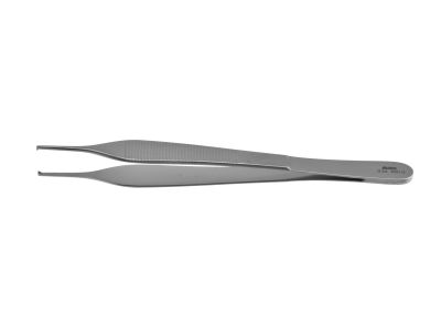 Adson tissue forceps, 6'',extra delicate, straight, 1x2 teeth, flat handle
