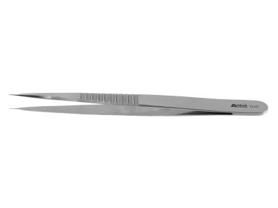 Dilator forceps, 5 1/3'',straight, 0.2mm diameter tips, 9.0mm wide flat handle