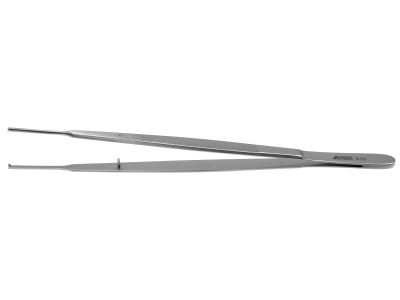 Gerald tissue forceps, 7'',delicate, straight, 1x2 teeth, flat handle