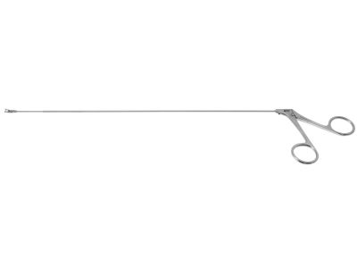 Kleinsasser micro laryngeal cup forceps, working length 275mm, straight, 1.0mm wide cup jaws, ring handle
