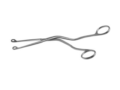Magill catheter introducing forceps, 7 1/2'',child, ring handle
