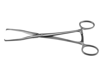 Malleollar forceps, 8 1/4'',1x1 sharp pointed tips, ring handle