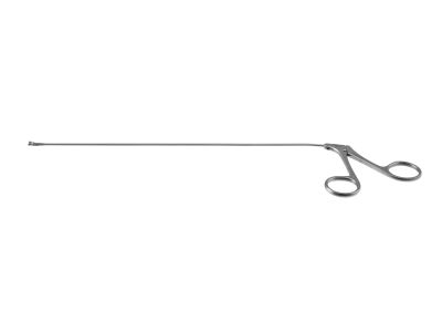 Kleinsasser micro laryngeal cup forceps, original model, working length 230mm, straight, 2.0mm round cup jaws, ring handle