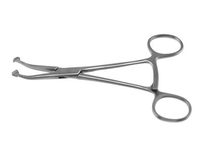 Plate/bone holding forceps, 4 3/4'',ring handle