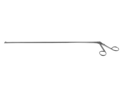 Roberts biopsy cup forceps, working length 400mm, straight, 4.0mm cup jaws, used through 7.0mm scopes, ring handle