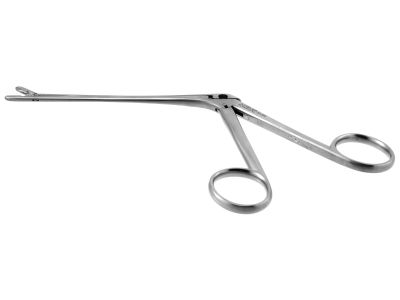 Takahashi nasal forceps, 6 7/8'',working length 110mm, straight, 2.5mm x 8.0mm oval jaws, ring handle