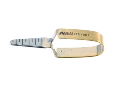 Biemer vessel clip, 6.0mm jaw length, 4.0mm jaw opening