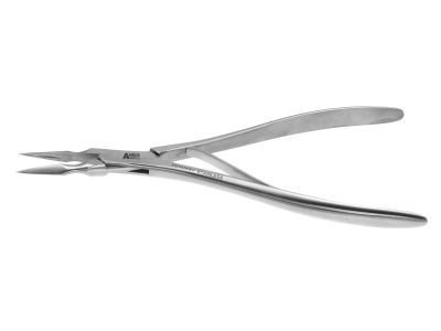 Virtus splinter forceps, 6'',sharp tips, spring handle