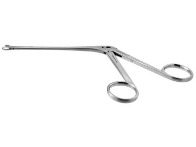 Blakesley nasal cutting forceps, 7 1/8'', size #0, straight, 3.5mm x 7.0mm thru-cutting cup jaws, ring handle