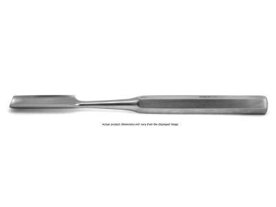 Hibbs gouge, 9 1/4'',straight, 6.0mm wide blade, hexagonal handle