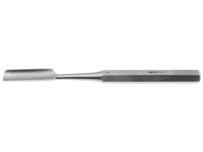 Hibbs gouge, 9 1/4'',straight, 19.0mm wide blade, hexagonal handle