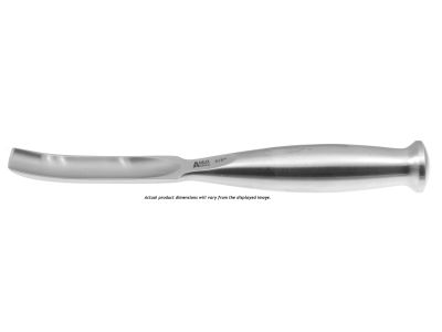 Smith-Peterson gouge, 8'',curved, 6.0mm wide blade, round handle