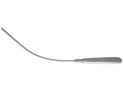 Sandhu nerve root retractor, 9 1/2'', malleable shaft, angled 90º, 3.2mm wide, blunt blade, flat handle