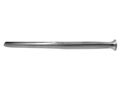 U.S. Army pattern gouge, 6 1/2'',straight, 12.0mm wide blade, flat handle