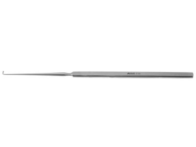 Cushing nerve hook, 7 1/2'',small, 4.0mm ball tip, flat handle