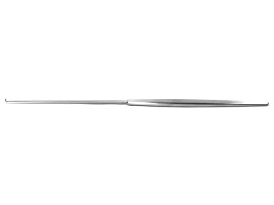 Cushing nerve hook, 11'',small, 4.0mm ball tip, flat handle