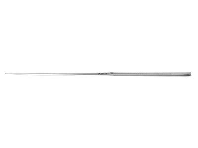Yasargil micro hook, 9'',1 sharp hook, round handle