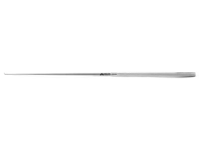 Yasargil micro hook, 9'',1 blunt hook, round handle