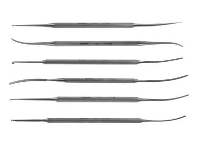Varady phlebectomy set, includes all 6 Varady phlebectomy instruments, hexagonal handle (37-980, 37-982, 37-984, 37-986, 37-988 and 37-990)