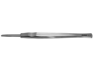 Cottle nasal knife, 5 1/4'',straight, 4.0mm blade, single-edged, flat handle