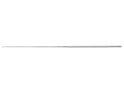 Jako micro laryngeal knife, 11 5/8'',working length 220mm, straight blade, round handle